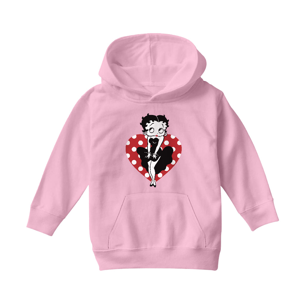 Betty Boop Parody Kids Hooded Sweatshirt