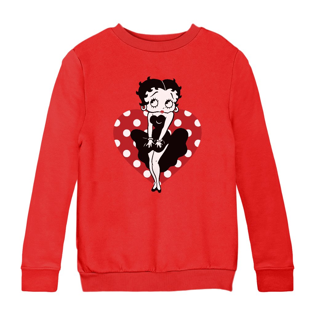 Betty Boop Parody Kids Sweatshirt