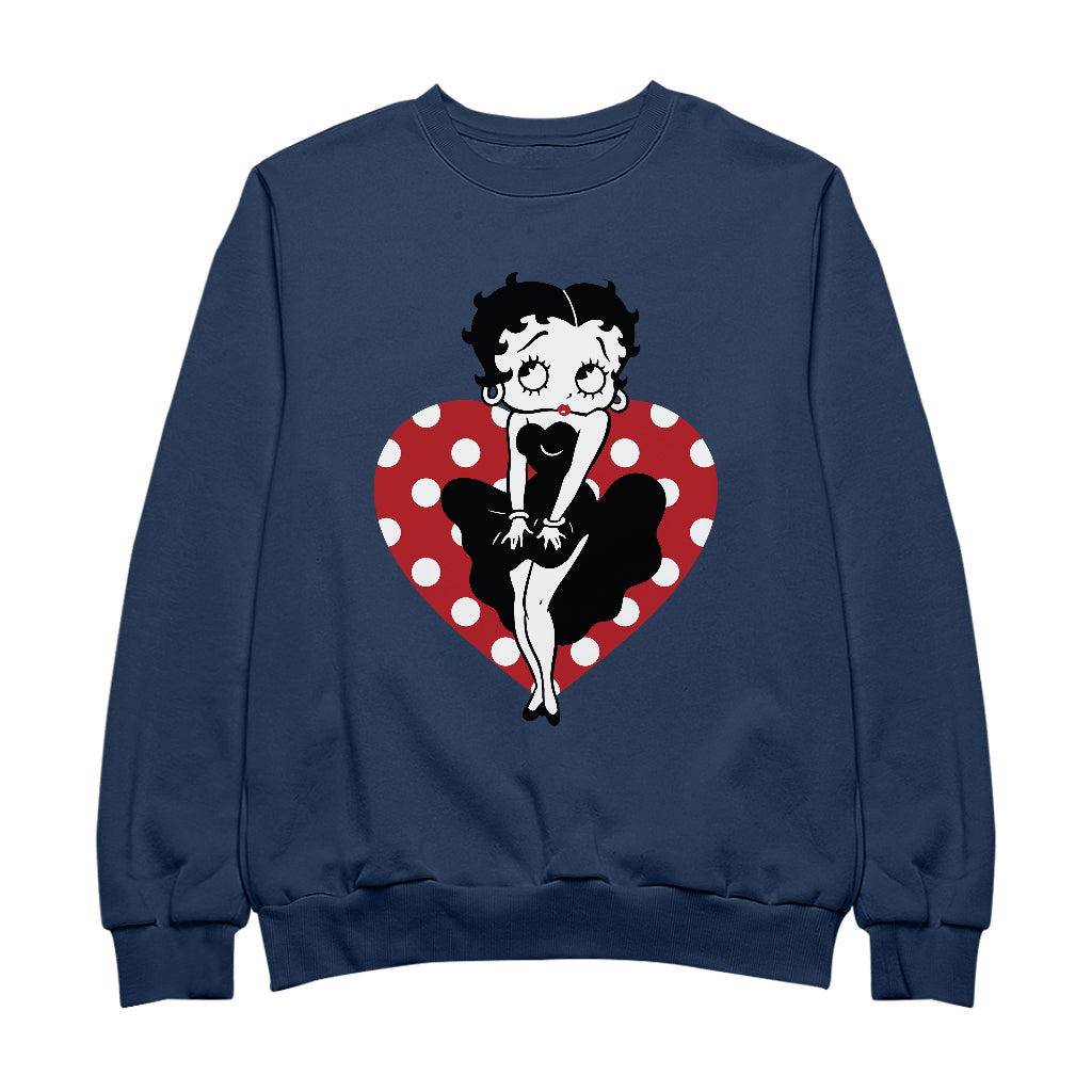 Betty boop crewneck sweatshirt sale