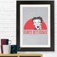 Betty Boop Confident Flirty But Fierce Framed Print