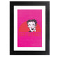 Betty Boop Confident Flirty But Fierce Framed Print