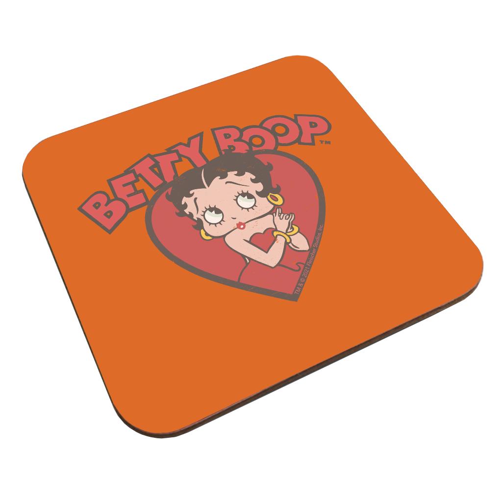 Betty Boop Love Red Dress Coaster