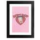 Betty Boop Love Red Dress Framed Print