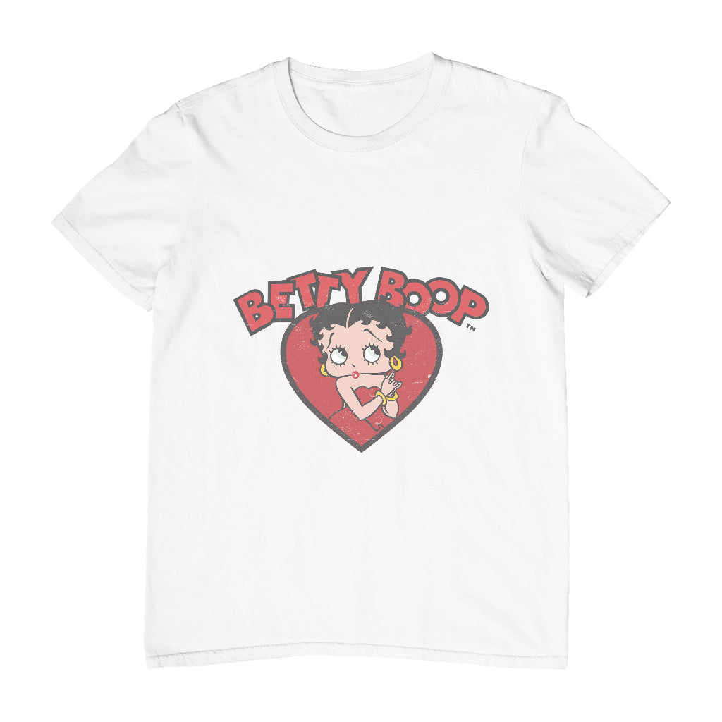 Betty Boop Love Red Dress Men's T-Shirt