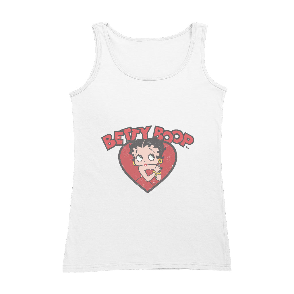 Betty Boop Love Red Dress Women's Vest