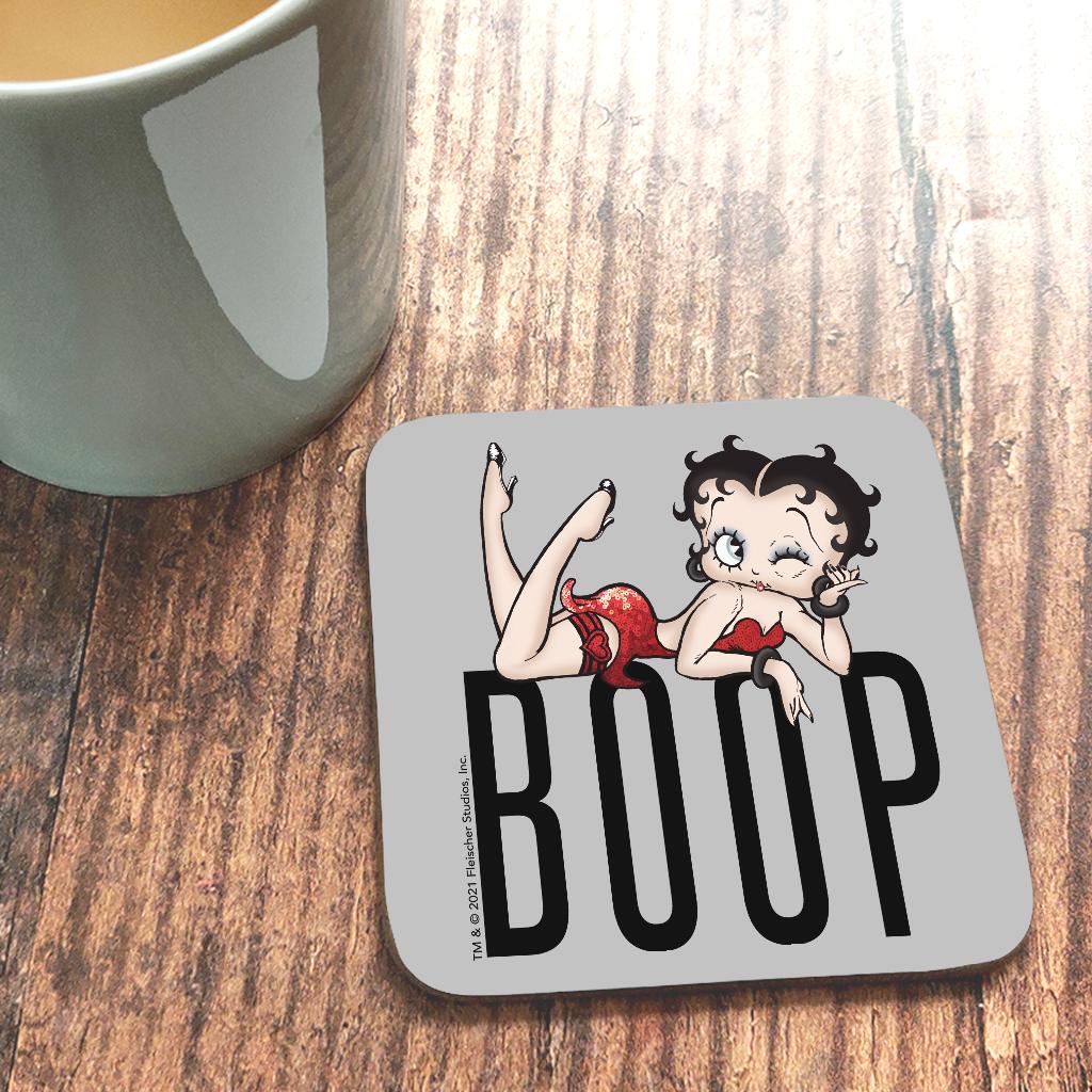 Betty Boop Lying Down Wink Coaster