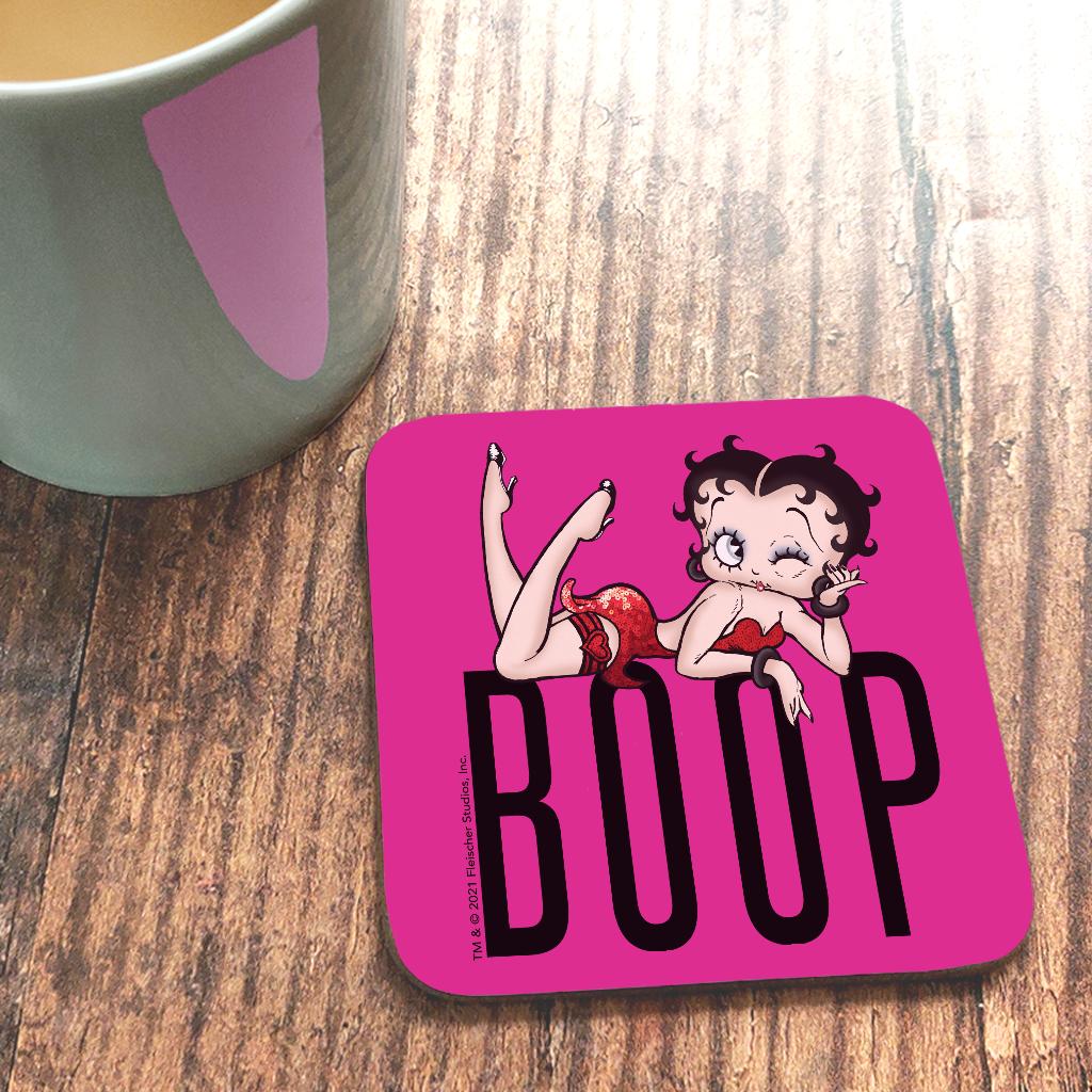 Betty Boop Lying Down Wink Coaster