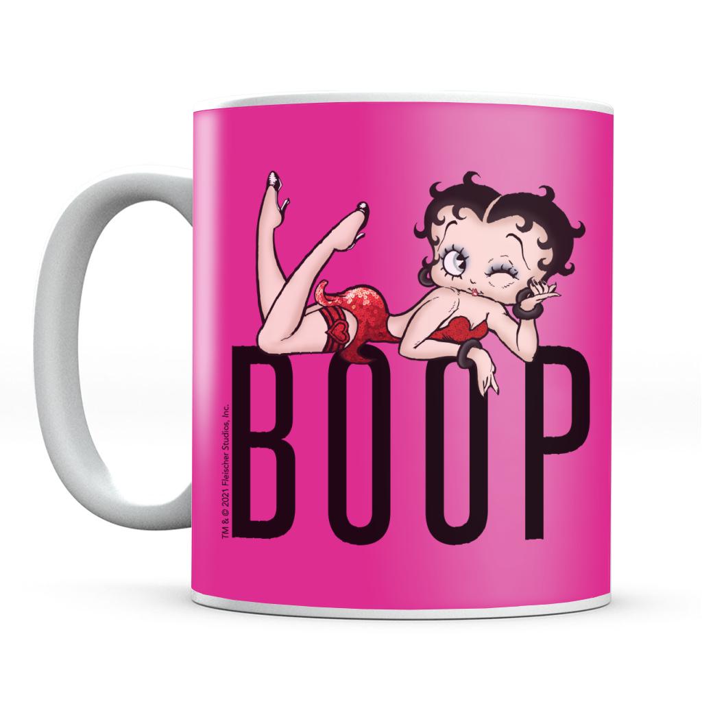  Betty Boop Mug Pink Attitude : Home & Kitchen