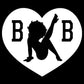 BB Love Heart Trucker Hat
