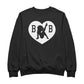 Betty Boop B B Love Heart Silhouette Men's Sweatshirt