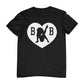 Betty Boop B B Love Heart Silhouette Men's T-Shirt