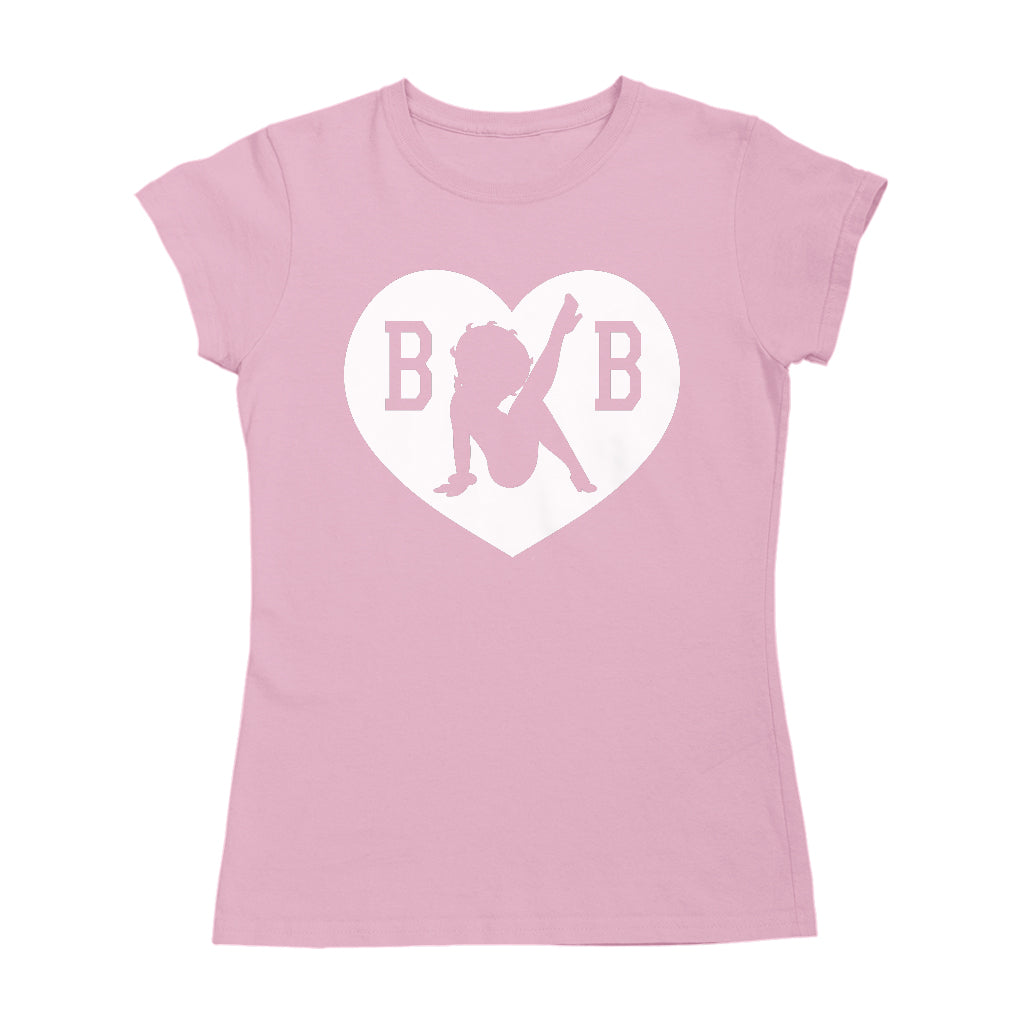B B Love Heart Silhouette Women's T-Shirt