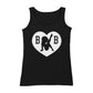 Betty Boop B B Love Heart Silhouette Women's Vest