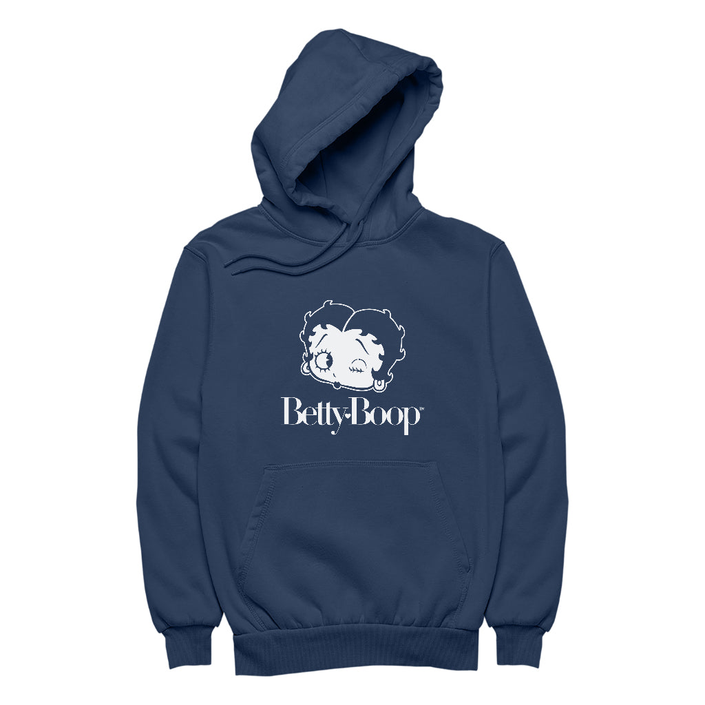 Betty Boop Winks Men's Hooded Sweatshirt