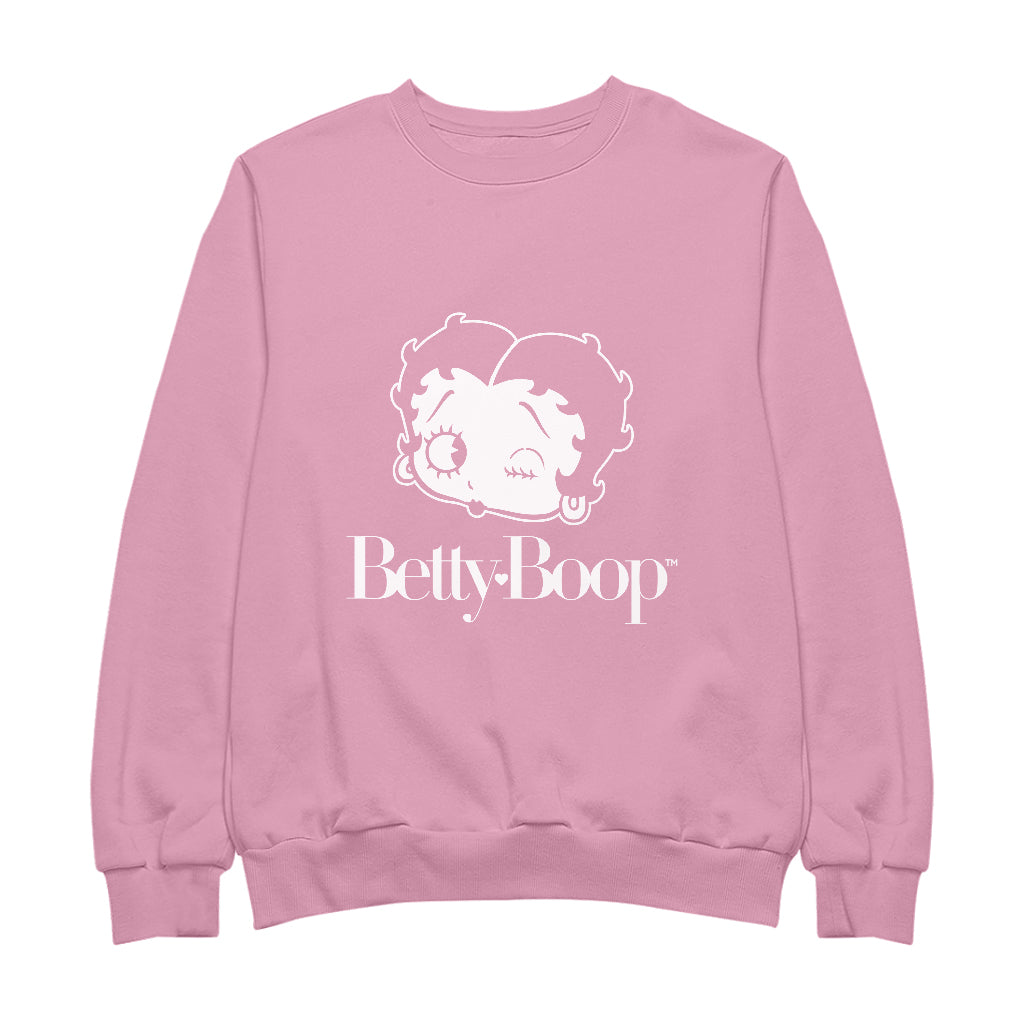 Betty Boop Winks Women's Sweatshirt