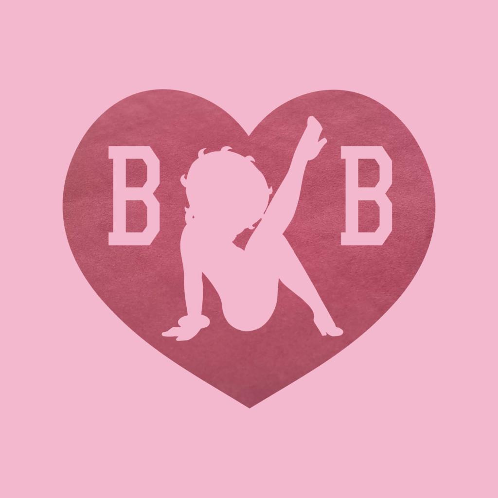 Betty Boop Love Heart B B Women's T-Shirt