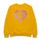 Betty Boop B B Love Heart Silhouette Pink Glitter Men's Sweatshirt