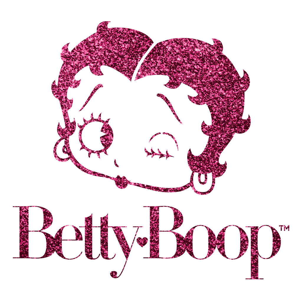 Betty Boop Wink Glitter Women's T-Shirt