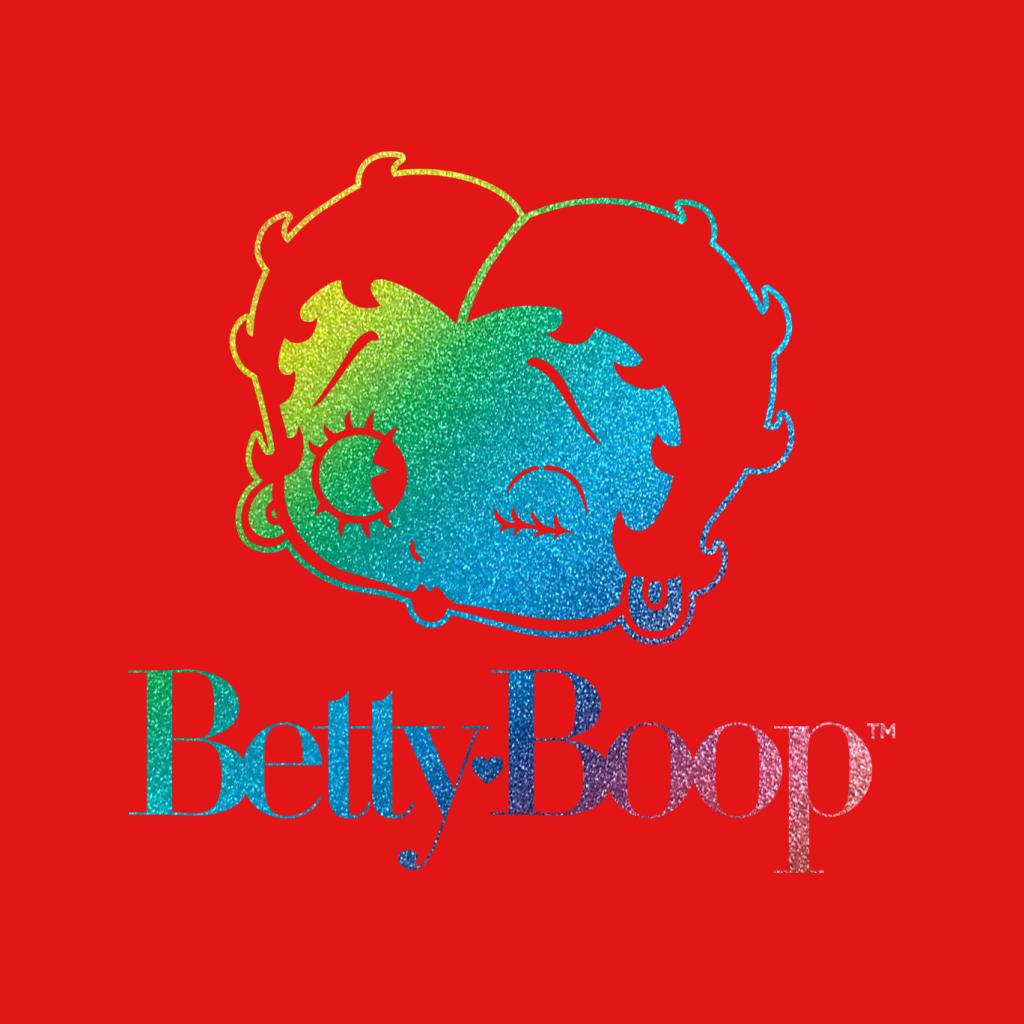 Betty Boop Wink Rainbow Gradient Men's T-Shirt
